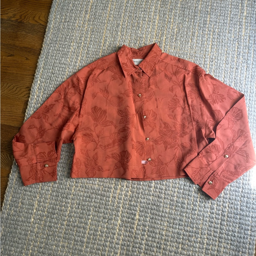 Golden Goose Women's Cropped Shirt/Blouse - Small - Picture 7 of 11